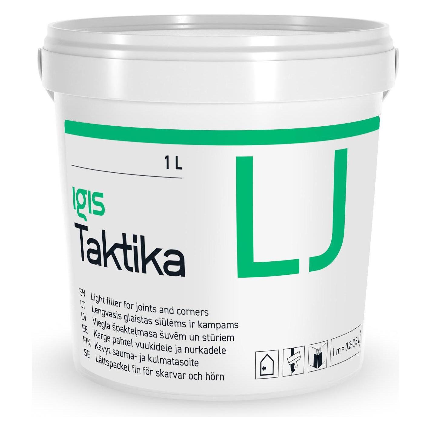 Igis Putty Taktika J, white/yellow, 1 l (1 l) (59132205)