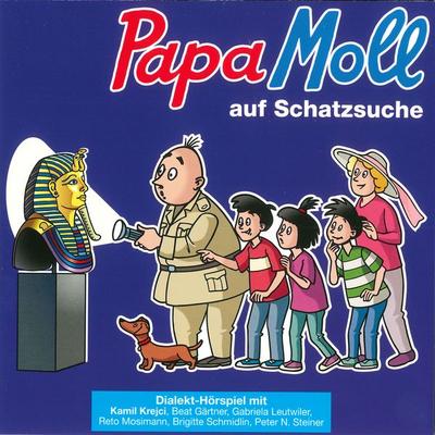 Papa Moll auf Schatzsuche - , Audio, 7619949823095
