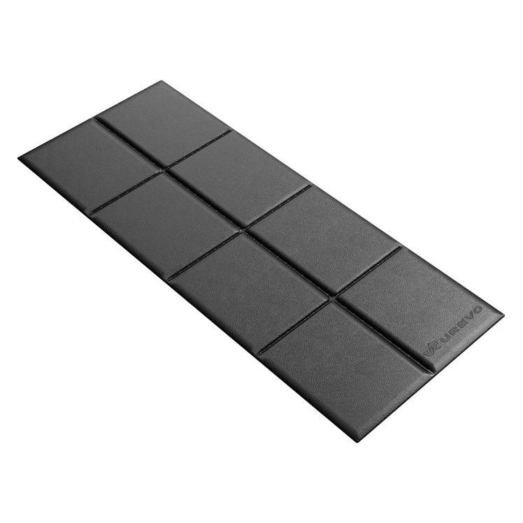 Urevo fitness equipment mat, 160 cm x 65 cm (black) (URFE001)