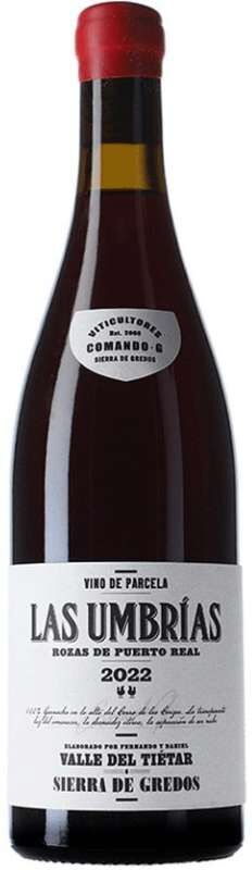 Vino Tinto Comando G Las Umbrías 2022 D.O. Vinos de Madrid 75 cl