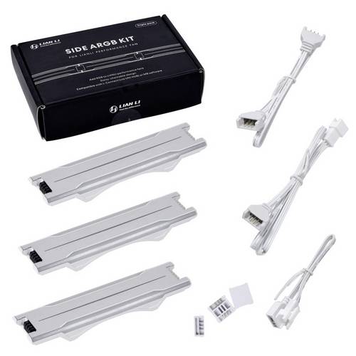 Lian Li UNI FAN P28 Side ARGB Strip P28ARGB-W LED-Streifen mit Stecker RGB 3St.