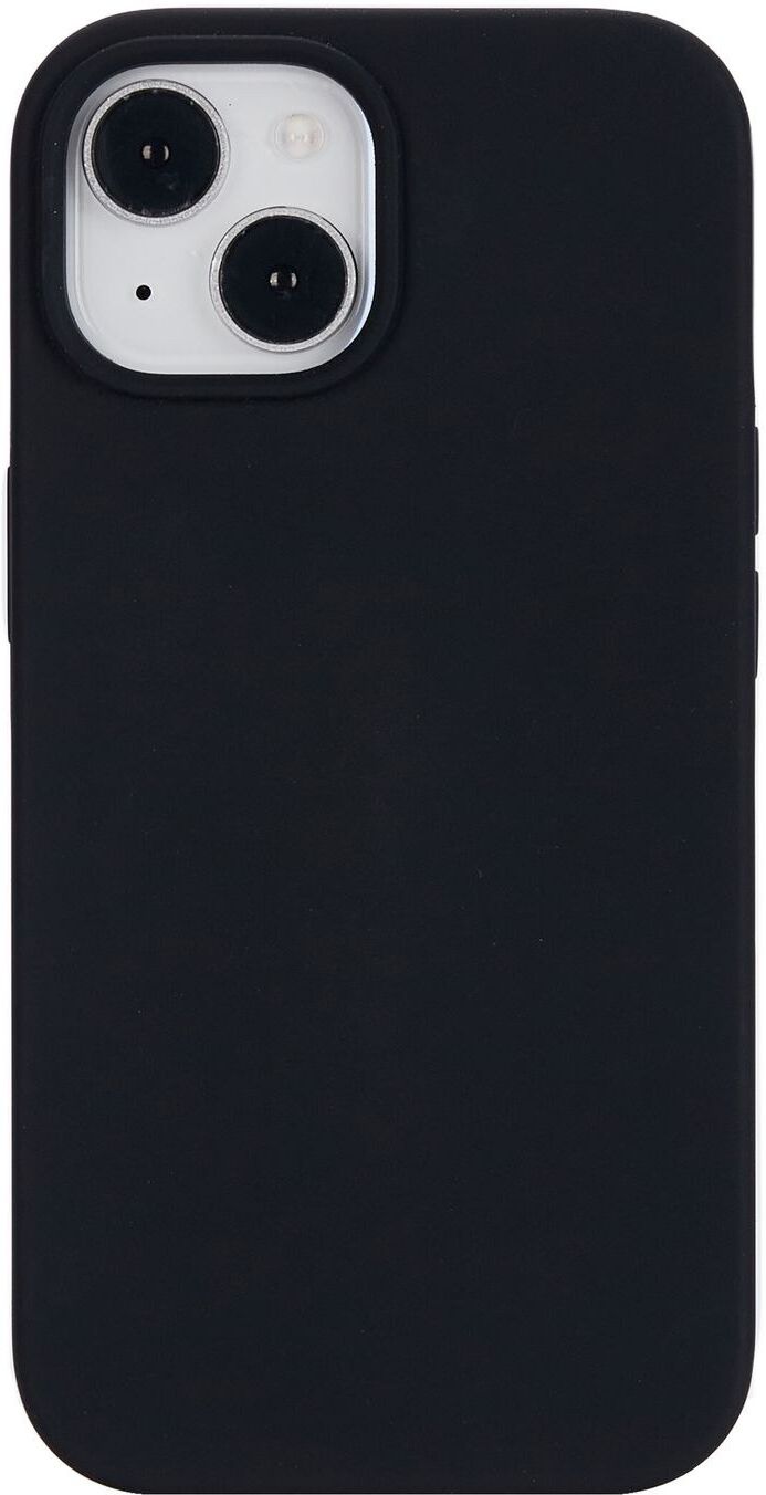eSTUFF INFINITE (GRS) RIGA Silicone Case for iPhone 15 Retail Pack - Black