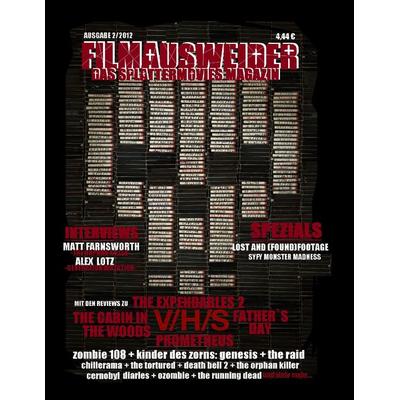 Filmausweider - Das Splattermovies Magazin - Ausgabe 2 - The Cabin in the Woods,, Taschenbuch von , BoD – Books on Demand, 978-3-8482-1849-3