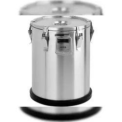 TRIZERATOP Thermobehälter, Speisewärmer für Essen, Edelstahl 25L