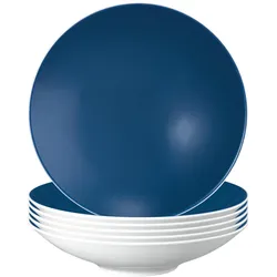 Seltmann Life Fashion Suppenteller, Teller, Blau, Mehrfarbig