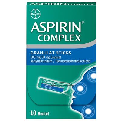Aspirin Complex Granulat-Sticks 500 mg/30 mg 10 St Granulat