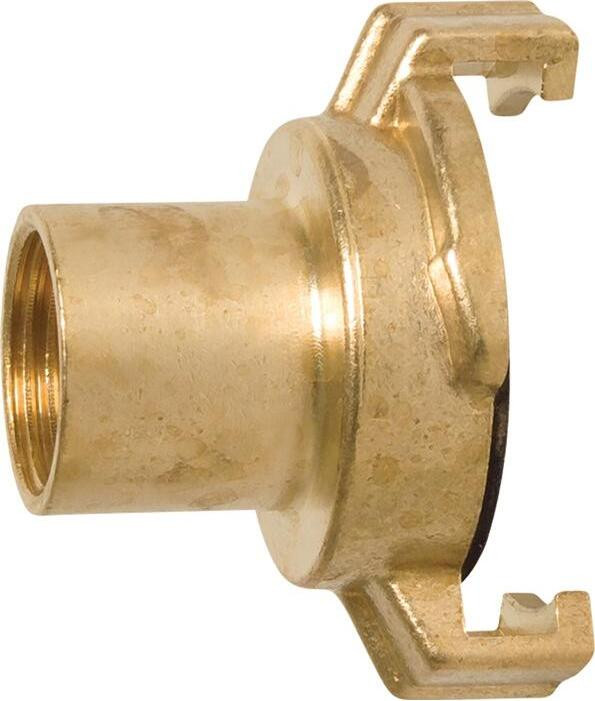 Mega Messing binnendraad met schroefdraad 3/4 inch