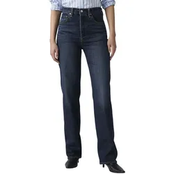 Levis Ribcage Jeans in Rins-Waschung mit voller Länge-W30 / L32
