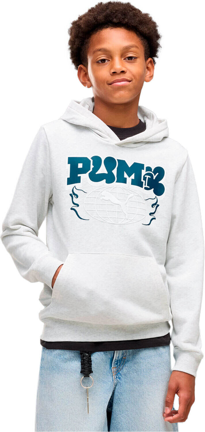 Puma mid90s sudadera niño Blanco (176)