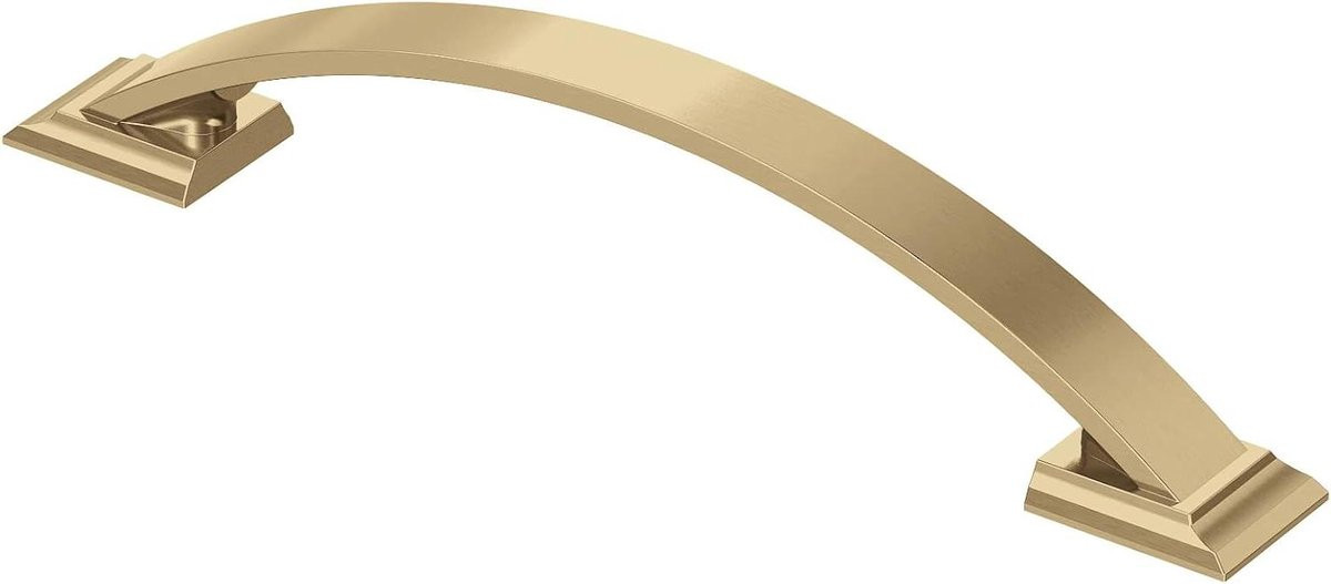 Kastgreep Boog Ladegreep Meubel Champagne Brons 128 mm