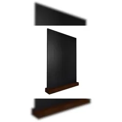 ALLboards Doppelseitige A4 Kleine Tafeln 4 Stück Set mit Staffelei, Kreidetafel