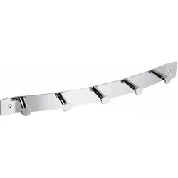 Alco, Kleiderhaken + Wandgarderobe, Garderobenleiste 2835 chrom