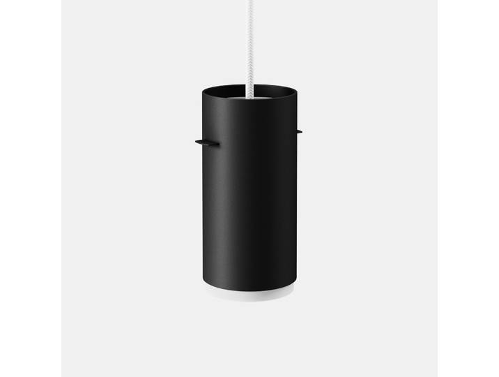 Tube Pendellampe, schwarz, Ø 8 cm, E27, Alu - Moebe - Wohnzimmer - Design - Aluminium - Einflammig