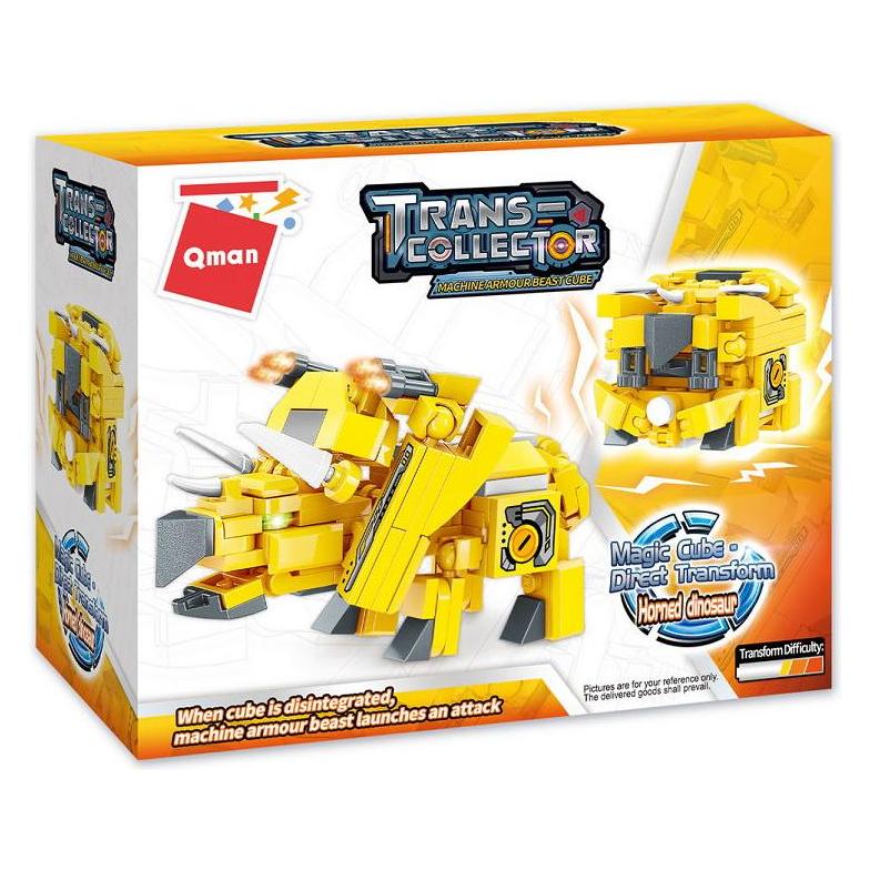 Qman Magic Cube Triceratops Dinosaurier (QM41201)
