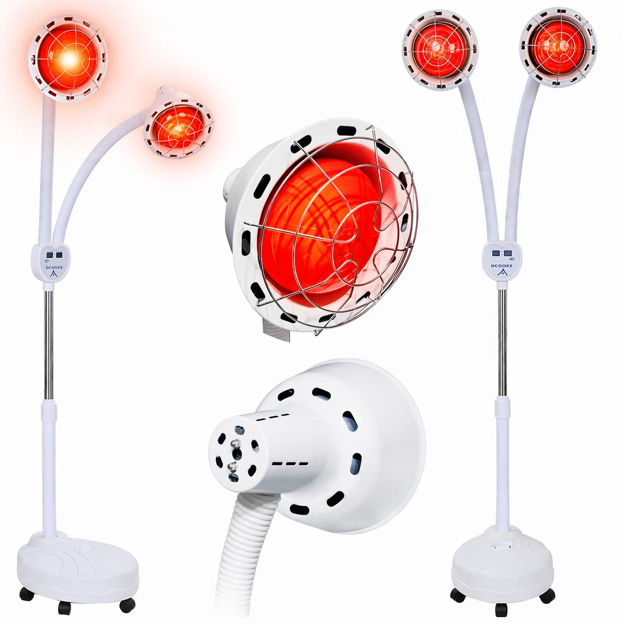 Callimed Infraroodlamp Sollux Dubbel op Statief - Therapeutische Schoonheidslamp