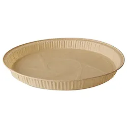 PAPSTAR 25 Backformen "pure" 835 ml Ø 24,6 cm · 2,3 cm braun