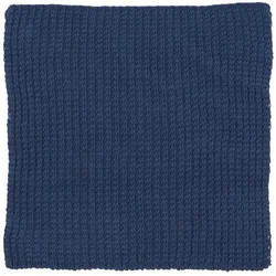 IB Laursen Spüllappen gestrickt, 25 x 25 cm, dunkelblau