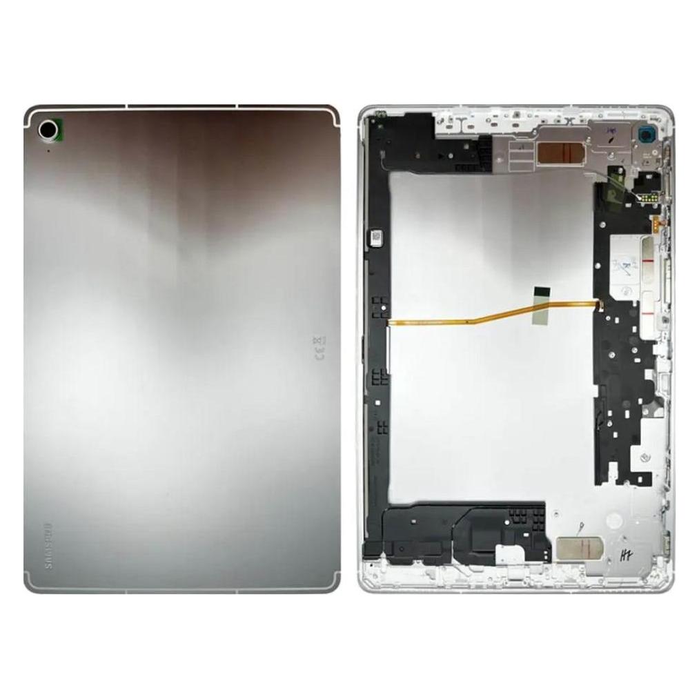 Samsung Galaxy Tab S10 FE Plus Back Cover Original - Silver (Samsung Galaxy Tab S10 FE) (GH82-37084B)