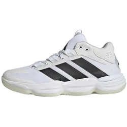 Adidas, Herren, Hallenschuhe, Courtstabil (44), Weiss, Schwarz