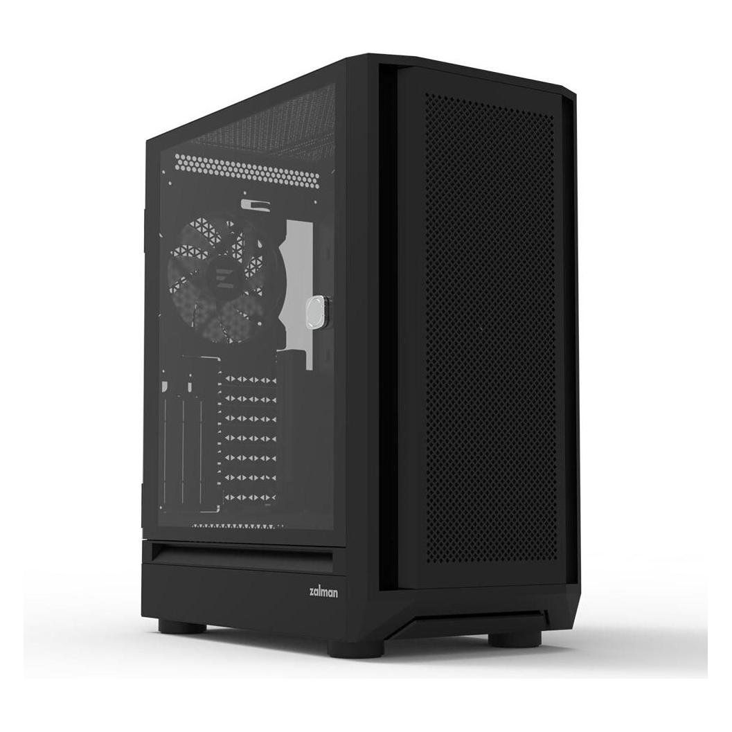 Zalman i6 Black, RGB fan x4 T/G (ATX, E-ATX, Mini-ITX) (i6 Black)