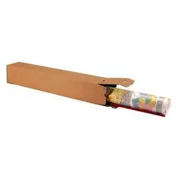 Transpak, Versandkarton + Versandbox, Karton 1-wellig Quattropack Premium Masse 105x105x1100mm Qualität 1.3B braun Automatikboden braun (10 Stk.)