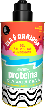 Lola Cosmetics Bálsamo Noite Proteína 3 em 1 Ela é Carioca 500 gr