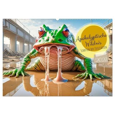 Apokalyptische Wildnis - Schatten der Zivilisation (Wandkalender 2027 DIN A2 quer), CALVENDO Monatskalender