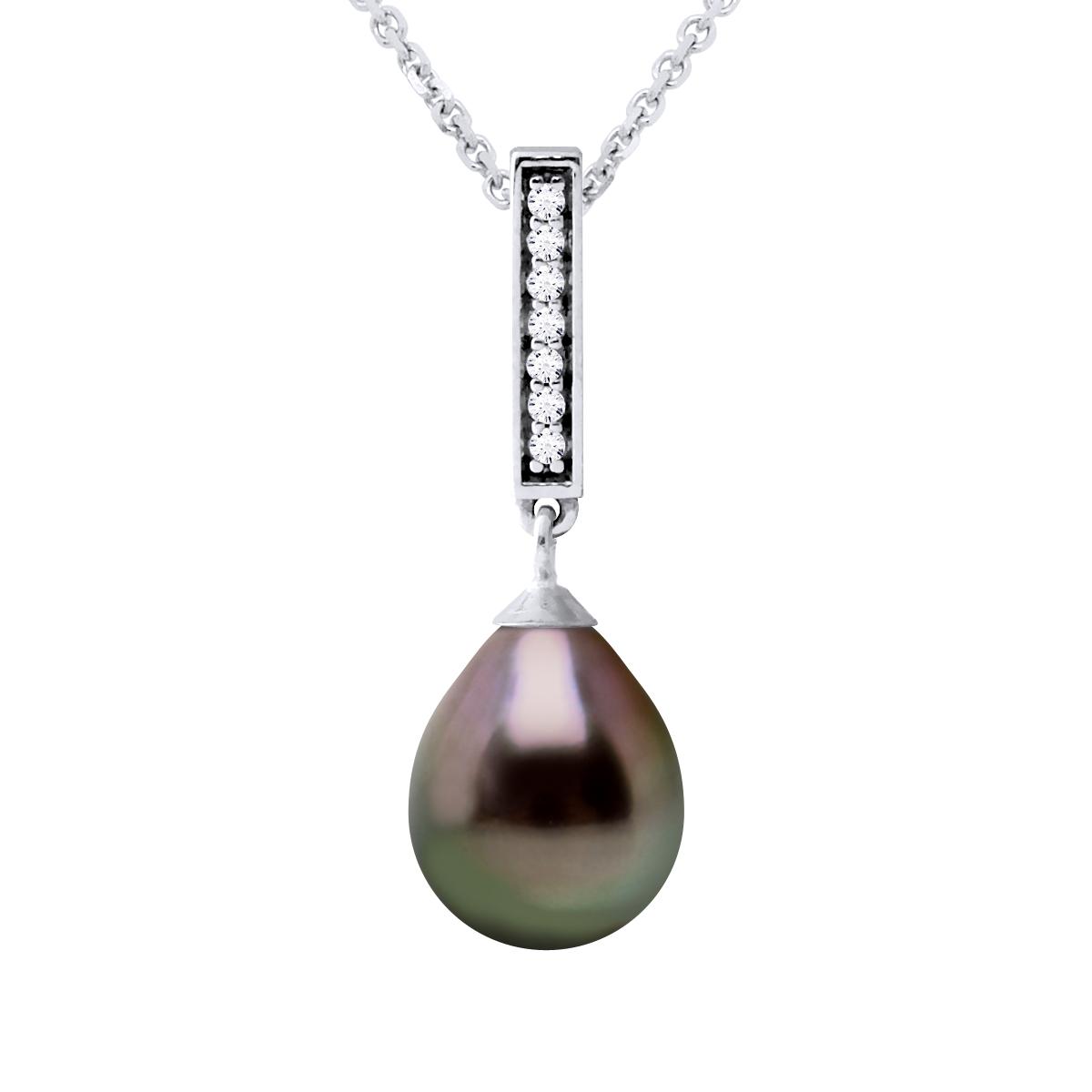 DIADEMA - Halskette - Tahiti-Perle - Silber