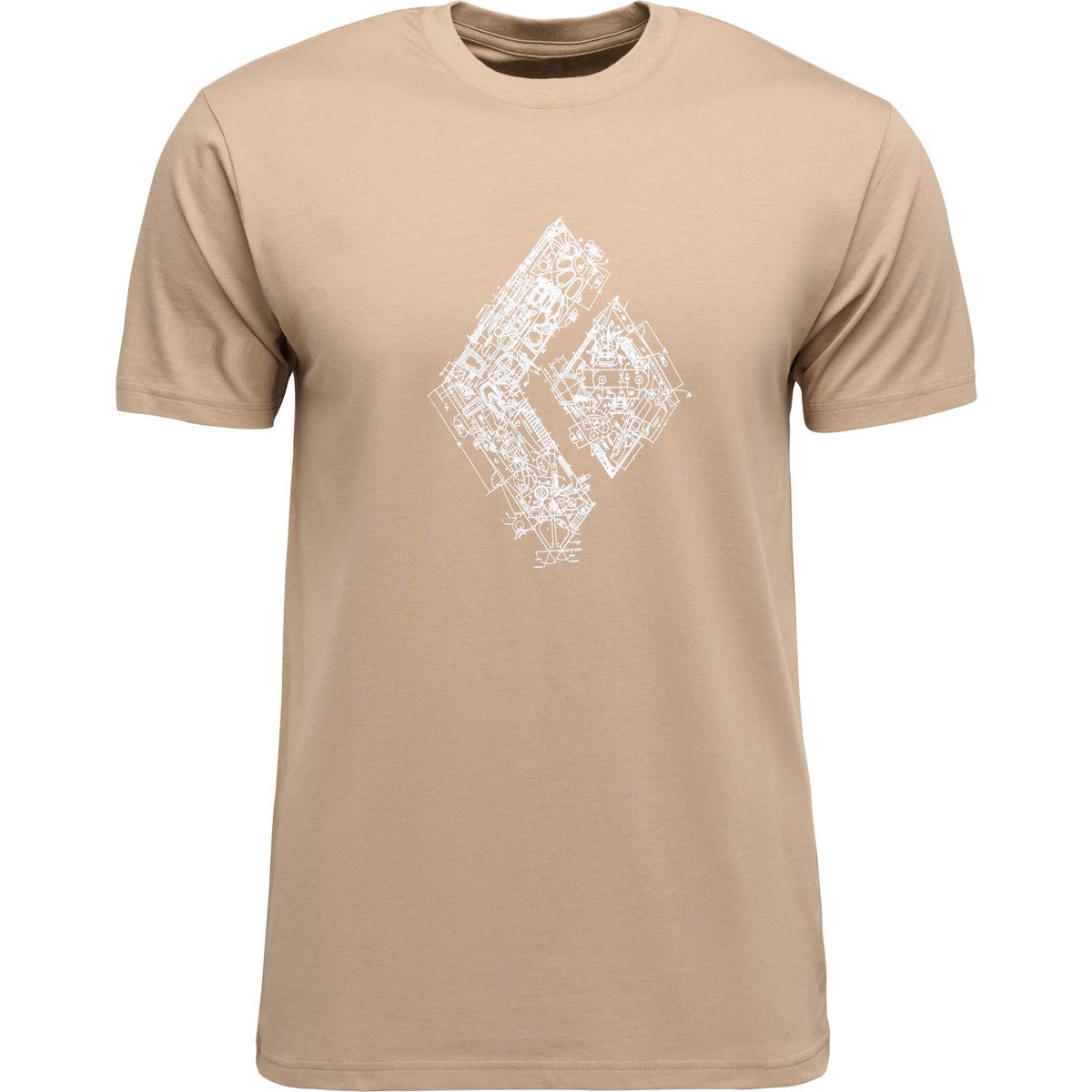 Black Diamond M Engineered Diamond SS Tee mushroom (2015) MED AP7524722015MED1