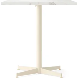 Nook Star Base Estremoz Tisch, quadratisch, 73 cm, cremefarbenes Gestell