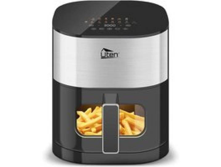 Air Fryer Double Résistance 5.5 L Friteuse Sans Huile 2000W 14 Menus