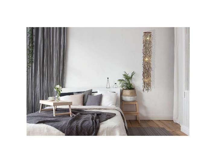 Suspension Coco 30 x 180 x 30cm Beige Matériau : Fibres naturelles E27