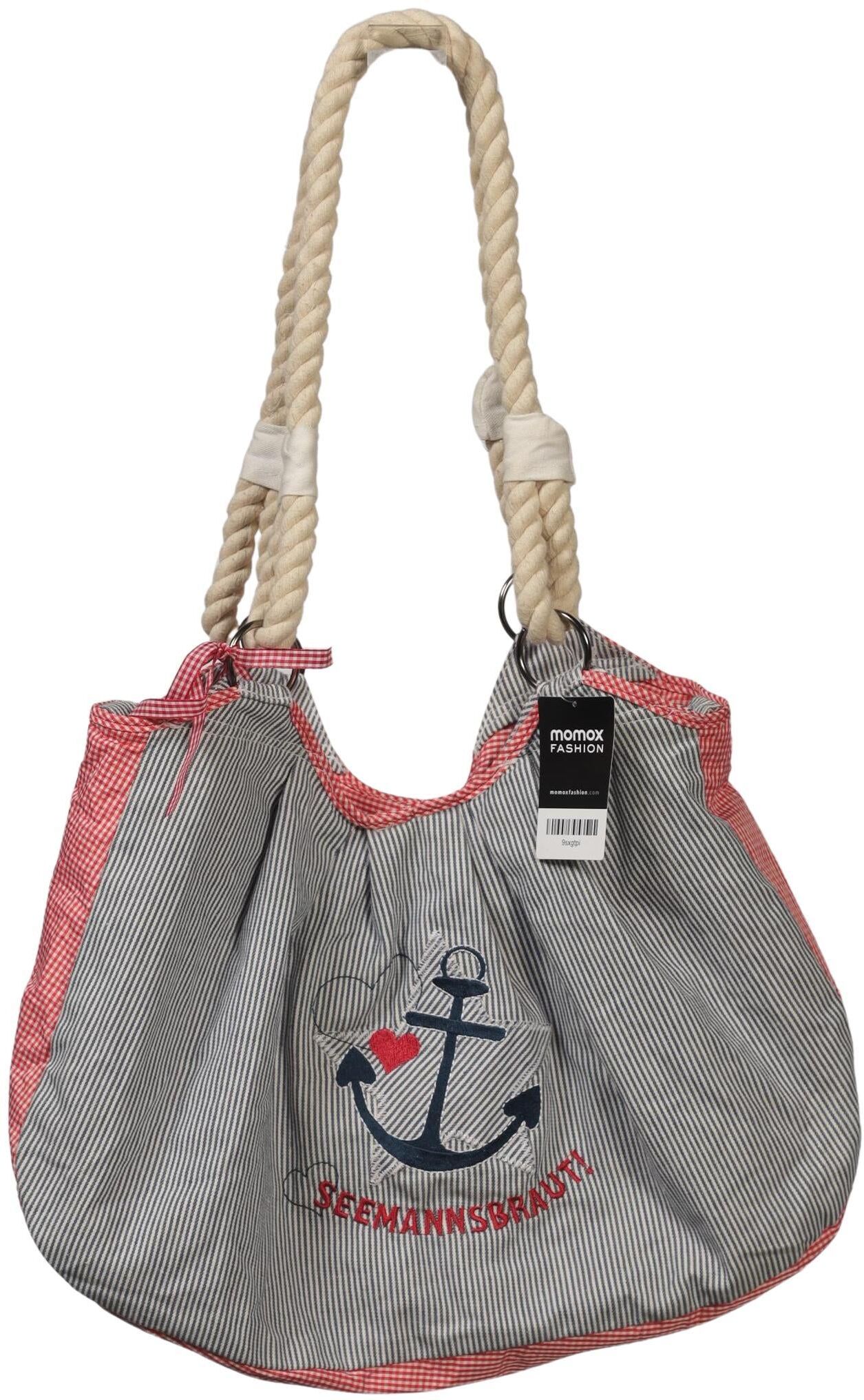 Adelheid Damen Handtasche gross, Mehrfarbig, Baumwolle - Second Hand