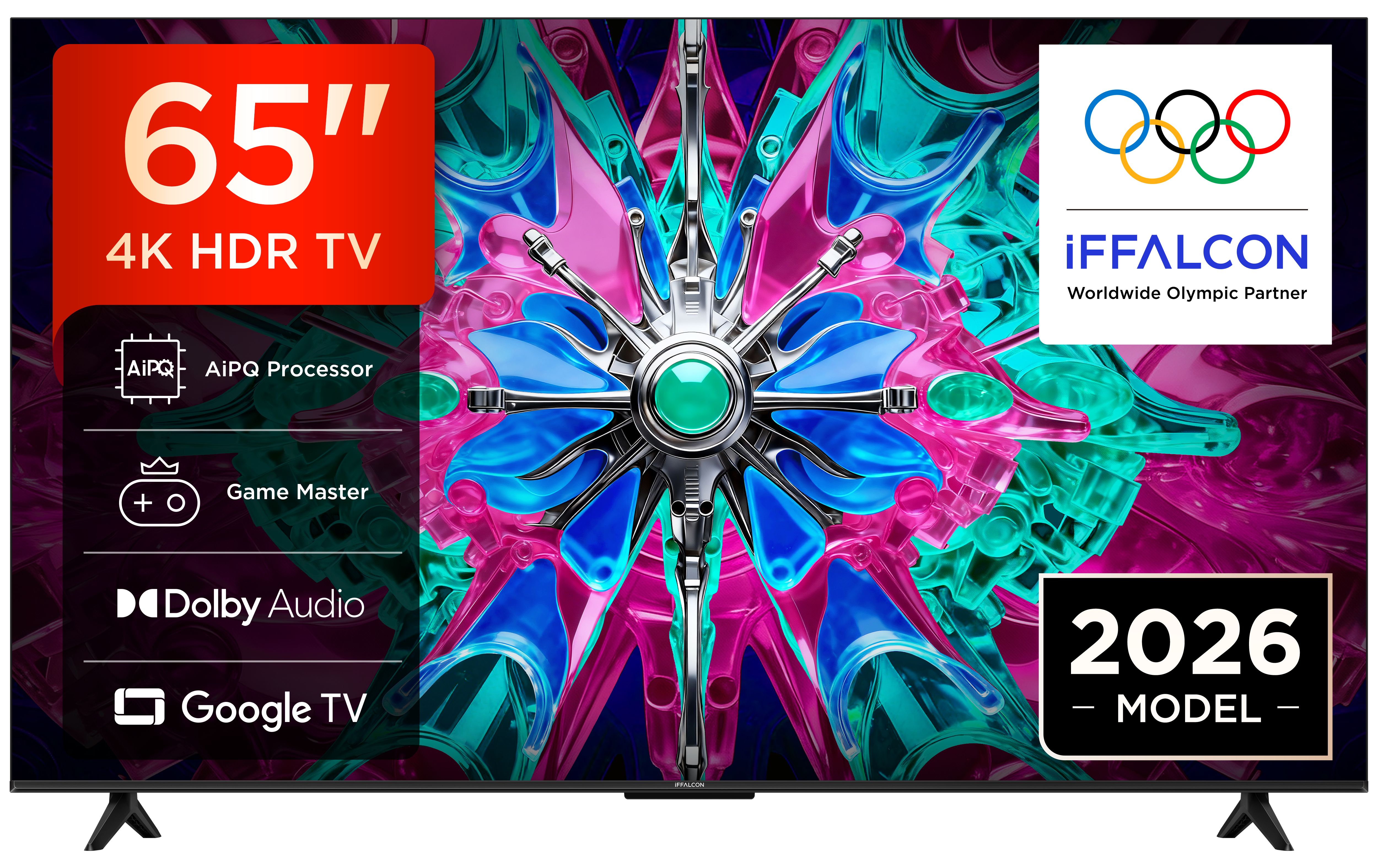 TCL 65U65A LCD/TFT 165,1 cm (65 Zoll) Fernseher 4K Ultra HD VESA 200 x 200 mm