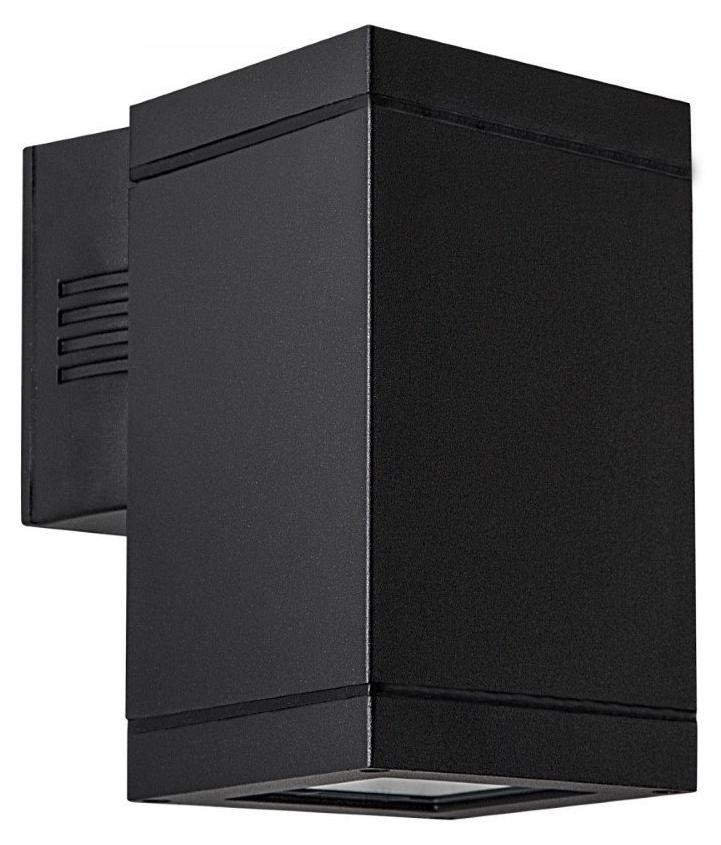 KS Verlichting Wandspot Solid Wandlamp Zwart Aluminium Modern Up-and-Down