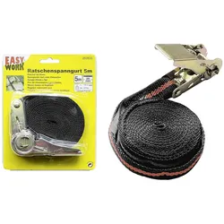 6x Easy Work, Spanngurt + Ladungssicherung, Ratschenspanngurt