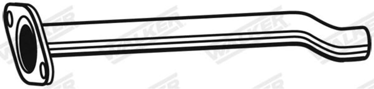Abgasrohr WALKER 10643