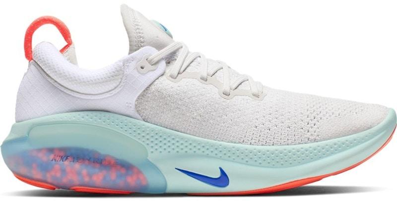 Nike Joyride Run Flyknit White Bright Mango Racer Blue (Women's) - EU 42