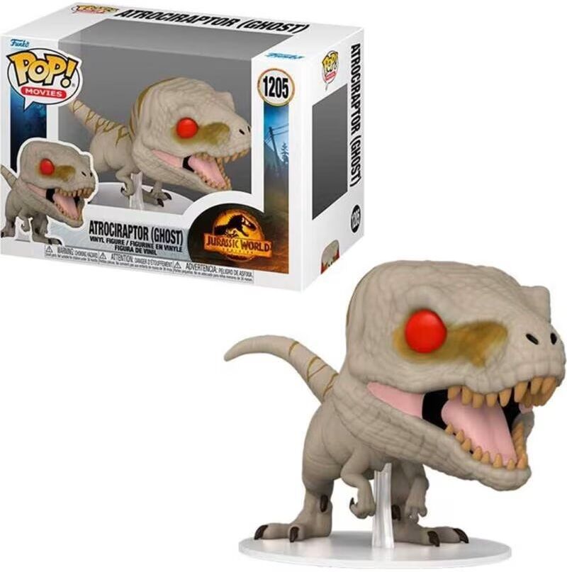 Figura Funko Pop Movies Jurassic World 3 Atrociraptor Ghost 1205 Talla Única Niño