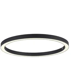 Neuhaus PURE LED-Deckenleuchte Pure Lines Alu, Eisen, Stahl & Metall Schwarz