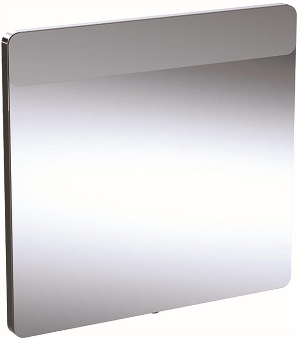 Geberit Lichtspiegelelement Option 70x65x3,5cm, Beleuchtung oben