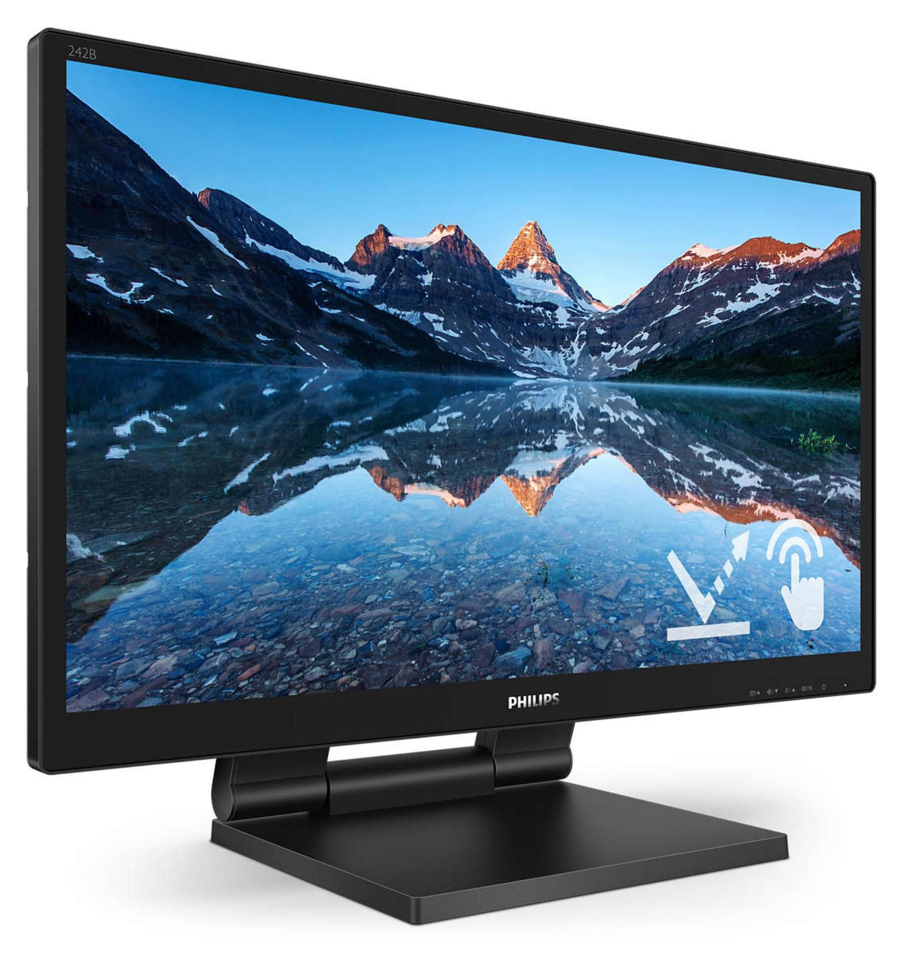 Philips 242B9TL/00, 60,5 cm (23.8"), 1920 x 1080 Pixel, Full HD, LCD, 5 ms, Schwarz