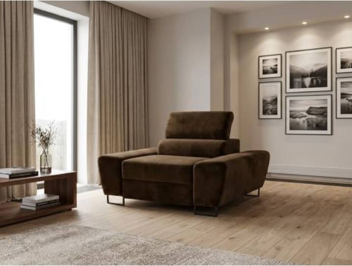Family Meble Relaxsessel Savio Monolit Royal – Variante Royal Aura 104
