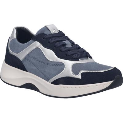 Sneaker JOSEF SEIBEL "Elli 18, ocean-multi", Damen, Gr. 36, blau (ocean, multi), Obermaterial: 100% Rindsleder Leather cow., Schuhe Sneaker