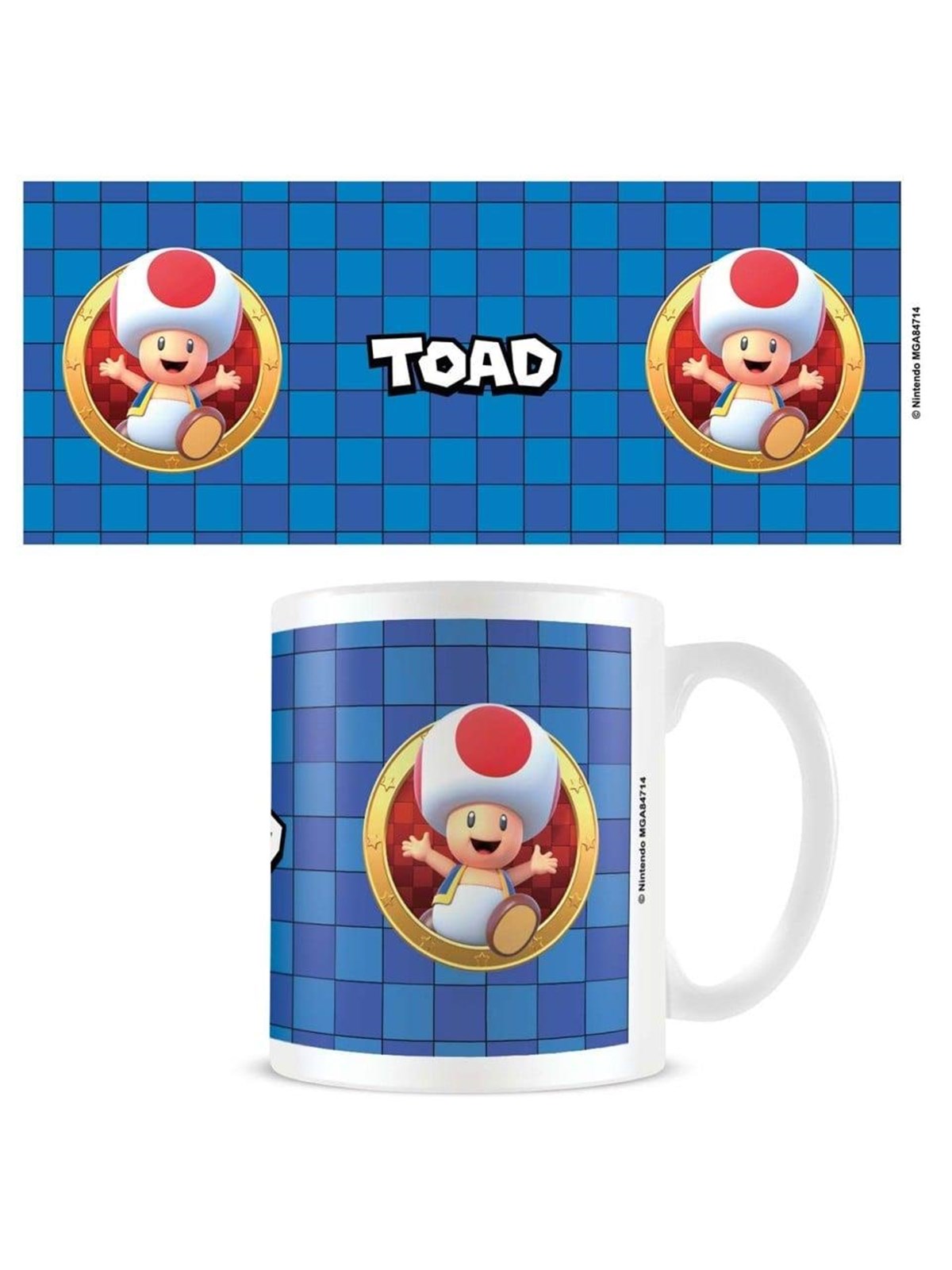 Pyramid - Super Mario (Toad 3D Port) - White - Becher