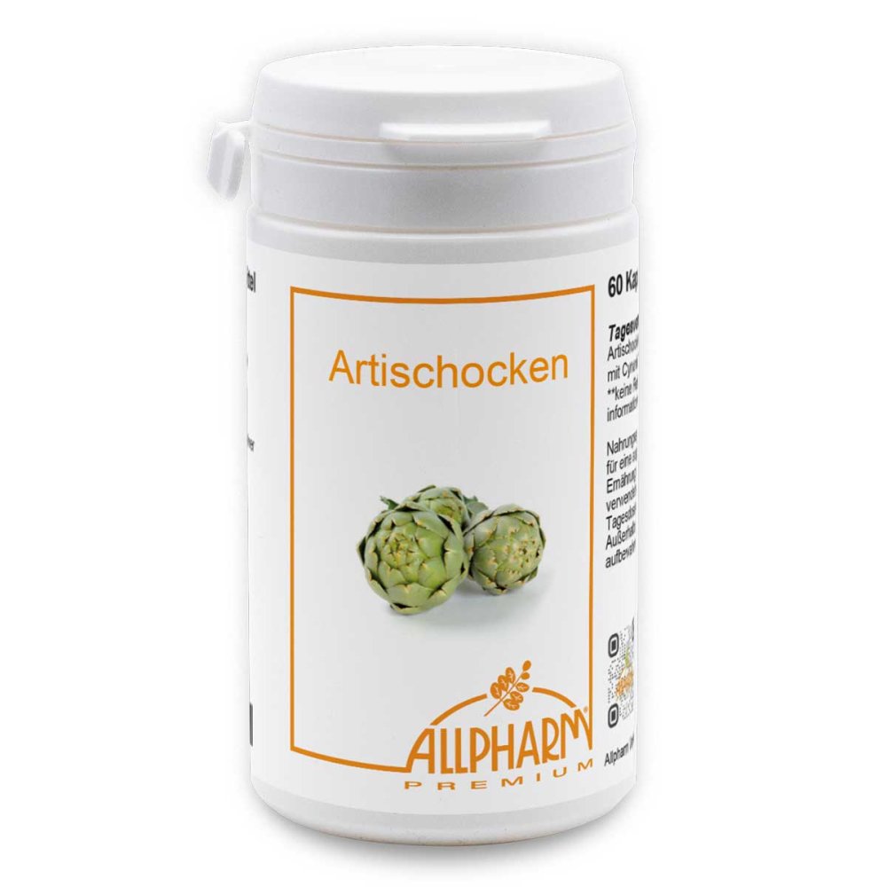 ALLPHARM Vertriebs GmbH Artischocken Allpharm Premium Kapseln 13839023