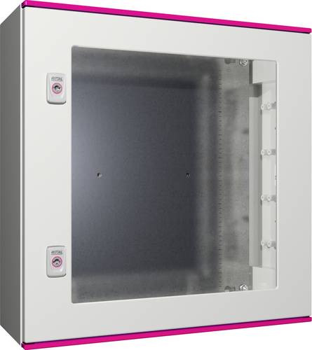 Rittal AX 1467.000 Schaltschrank 600 x 600 x 200 Polyester, Stahlblech, Polycarbonat Lichtgrau 1St.