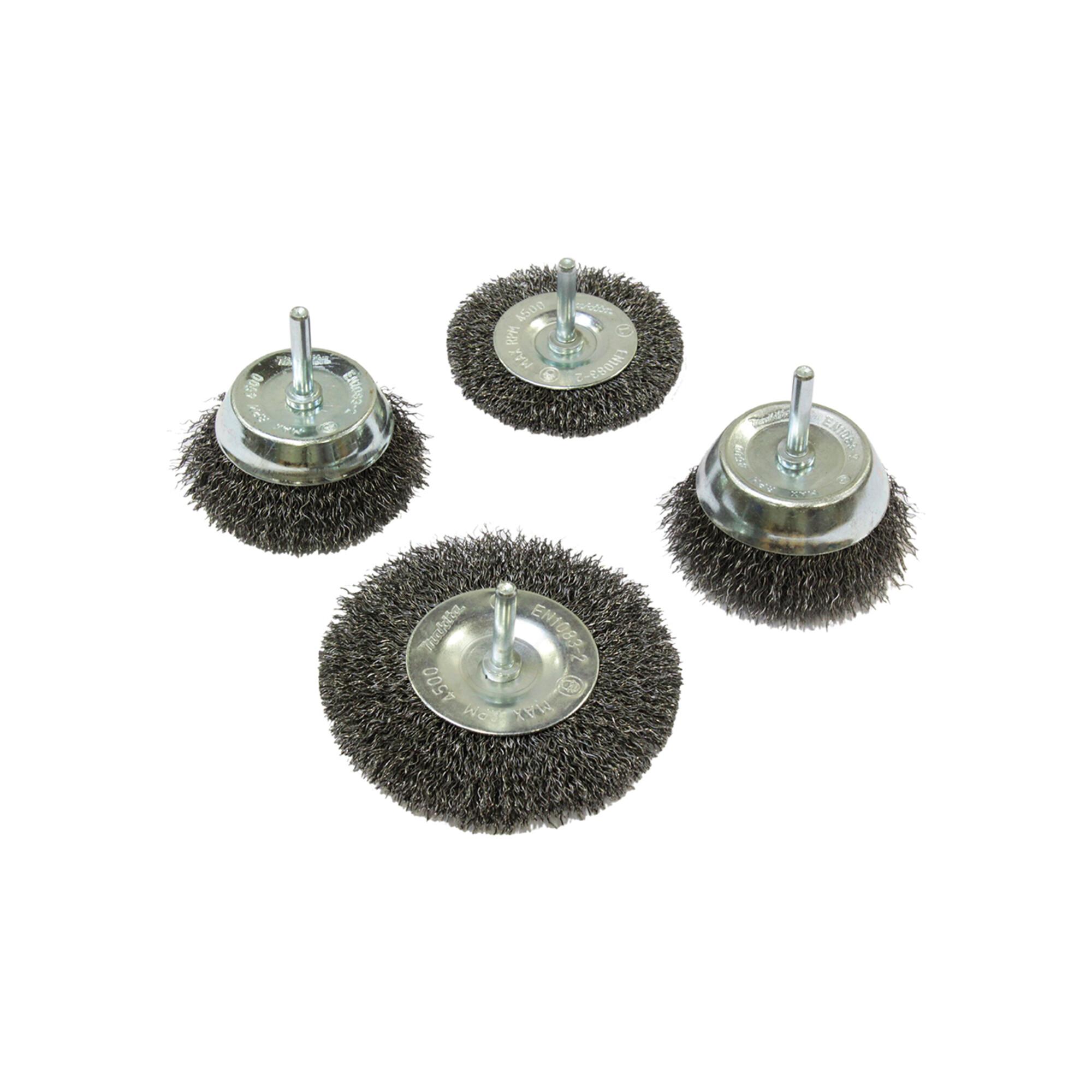 Makita Rundbürsten-Set 3-teilig Stahl (D-66070)