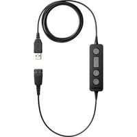 LINK 260 USB Adapter, USB-A Stecker > QD Stecker, Kabel schwarz