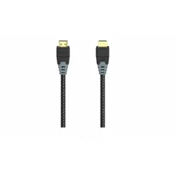 HAMA HDMI-Kabel, St.-St., 8K, Gewebe, vergoldet, 1,5m